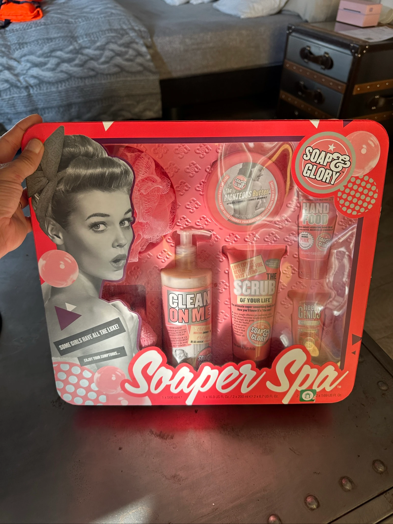 Grand coffret cadeau Soap & Glory "Soaper Spa" - Neuf